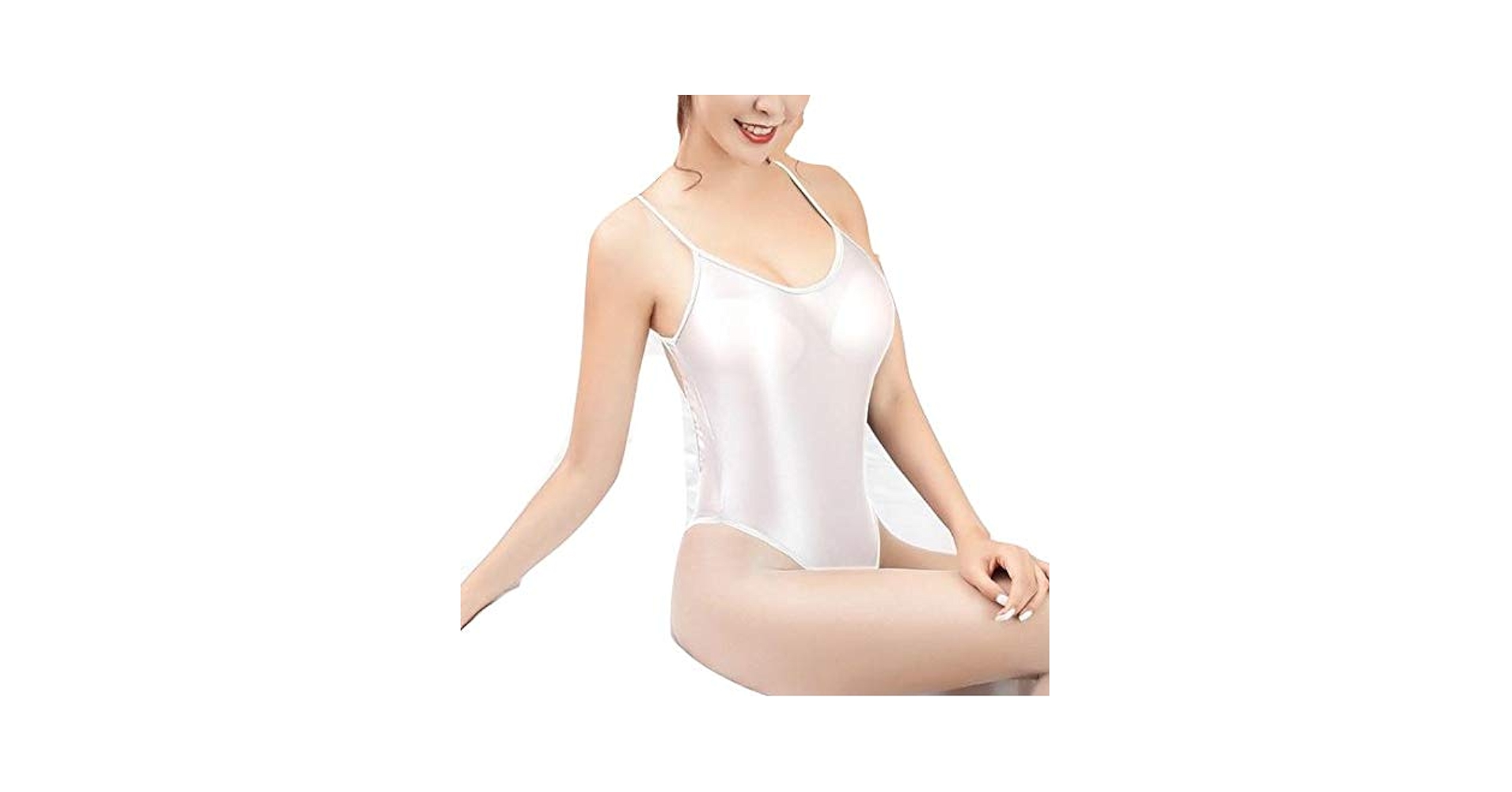 Amazon | KAZENOKO 極薄 セクシー レオタード ハイレグ コスプレ
