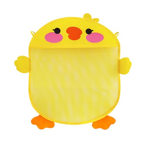 Organizador de almacenamiento de juguetes de baño, bolsas de red de almacenamiento para juguetes de bañera de bebé, cesta colgante para artículos de tocador y artículos de tocador para niños