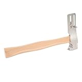 Multifunctional Magnet Roofing Hatchet Magnetic Roofing Hammer, Axe with Solid Wood Handle for Roof Construction Repair, Tool for Quick Installation of Roofing Nails and Felt