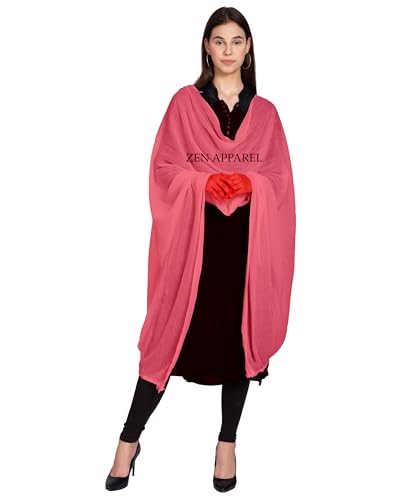 Image of Zen Women's Solid Premium Cotton Dupatta 2.25 Meters 100% Pure Cotton