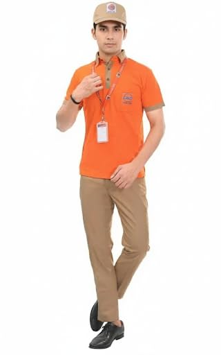 Indian Oil Nozzle Man Uniform Pant Khakhi Colour Regular Fit Durable Workwear-picture-35