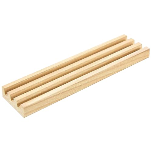 Organizador para dominós de madera maciza