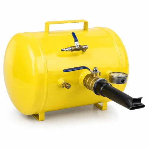 Image of XtremepowerUS 5-Gallon Heavy Duty Tire Bead Seater Air Blaster, 145 PSI Air Cannon with Pressure Gauge, Fast Tire Seating Inflator for Trucks, Tractors, ATVs, RVs, Pickups, Cars & Off-Road Vehicles