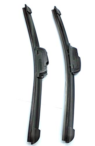 Image of Frameless Wiper + Rear Wiper ONLY Blade Compatible with Polo Set of 3