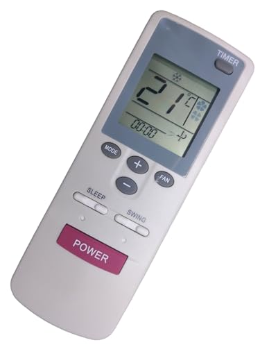 Image of Compatible with Carrier Ac Remote | Model -128 | Suitable for 1 | 1.2 | 1.3 | 1.5 | 1.8 | 2 | 2.2 | 2.5 | 3 Ton Split and Window Air Conditioner | Match Exactly with Old Model