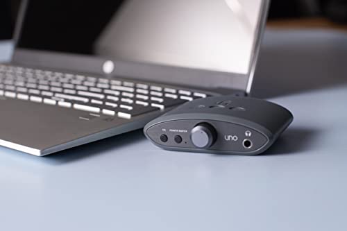 Image of iFi uno - DAC & Headphone AMP - USB-C Input - Improve Lacklustre Audio - Streaming /Gaming /Music Modes Adjust Sound to Suit You - 32-bit /384kHz /DSD256 /MQA - Windows /MAC /Smart Device /Active Speakers