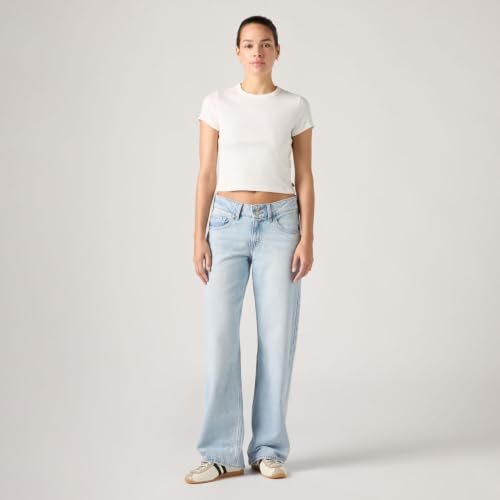 Levi's Women's Superlow Loose Jeans | (New) Abraided Art, 32 - image 2