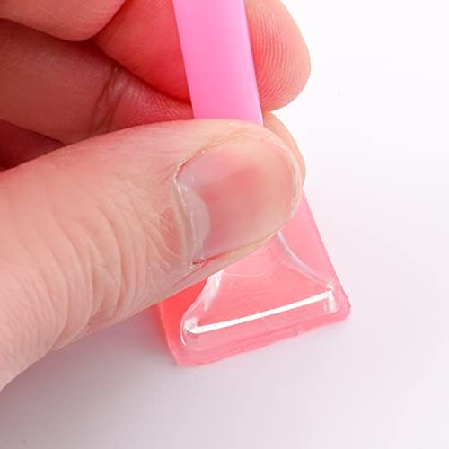 Berolle 50 Pieces Diamond Painting Glue Clay Square Diamond Painting Pen Drilling Mud DIY Painting Glue Clay for Embroidery Cross-Stitch Painting Diamond Painting Tool (2 x 2 cm)