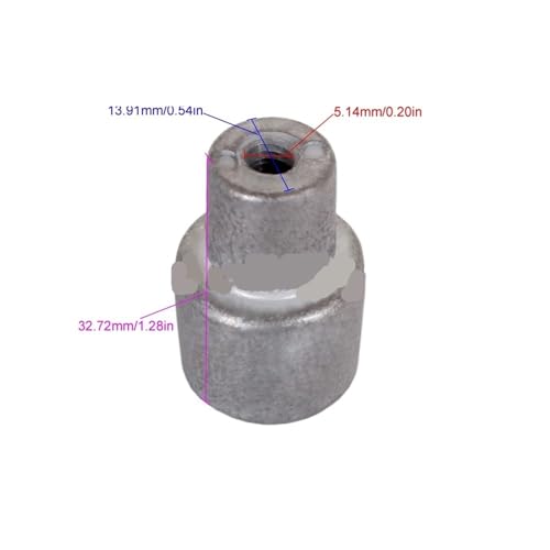 Anode de culasse 6AW-11325-00 pour moteur hors-bord de bateau Waverunner sterndrive 300 à 350 CV - 5
