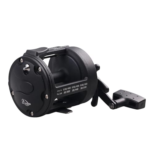 Saltwater Fishing Reel - Stainless Steel Bearings, Precision Gears, Right-Hand Surf Reel | Durable Smooth for Beach River Lake A