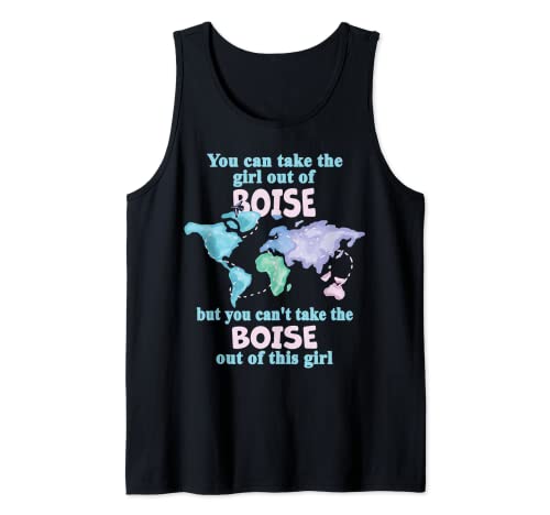 Mujeres de Boise - Chica de Boise Idaho Camiseta sin Mangas