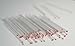KJIAXQAN 200pcs Glass Capillary Tubes, 75 mm Micro Glass Capillary Tubes Glass Pipettes Capillary Transfer Tube with 1.1 mm ID and 1.5 mm OD for Lab Capillary Tubes
