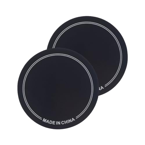 Solinder Patch per grancassa, confezione da 2 toppe per pelli a pedale singolo, resistenti all'usura, autoadesive, per tamburo da 10,9 cm, per grancassa e accessori per percussioni