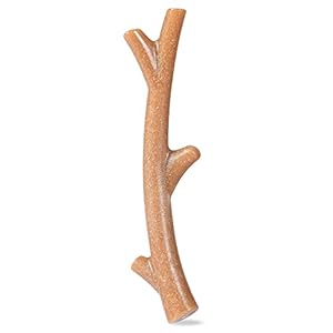 Arm & Hammer for Pets Barkies Tree Branch Compressed Wood Collection, 8 Inch Bacon Flavored Wood Blend Chew Toy for Dogs | Faux Stick, Splinter-Free, Safer & Durable Alternative to Chewing Sticks
