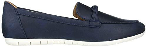 Image of LifeStride Womens Drew Black Round Toe Loafers Flats Casual - Black