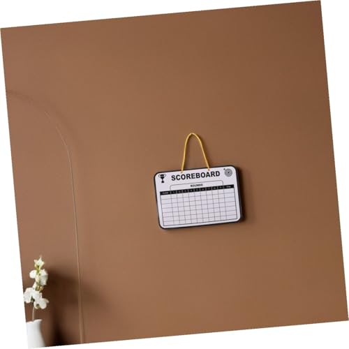 Pizarra marcador de golf doble cara reusable 2 piezas miniatura 5