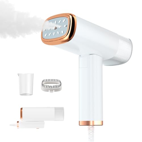 Image of Portable Travel Clothes Steamer Handheld - Foldable Steamer for Clothes