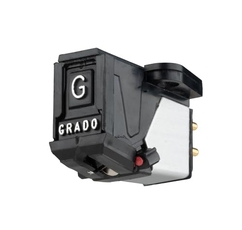 Grado Prestige Series Red4 Phono Cartridge Standard Mount (1/2'), High Output Moving Iron (MI), Replaceable Stylus, Turntable Cartridge
