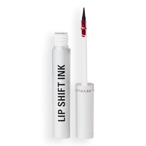 Revolution Lip Shift Ink Peel Off Lip Liner Stain, Long-Lasting, Matte Finish, Vegan & Cruelty-Free, Red Reveal, 1.8ml