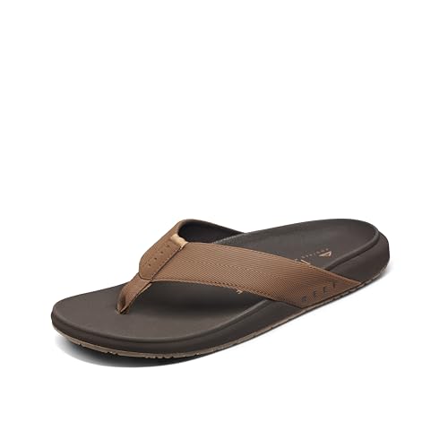 Image of Reef Raglan Men's Flip Flop Sandal, Soft & Supportive Footbed, Water Friendly Straps