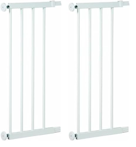 Safety 1st Easy Close Extensión Barrera Metálica 28cm, Sin Taladros, Extensión Valla Seguridad Infantil, Fácil Instalar, Extensión Barrera Seguridad Niños Escalera, Ajuste a Presión, Blanco