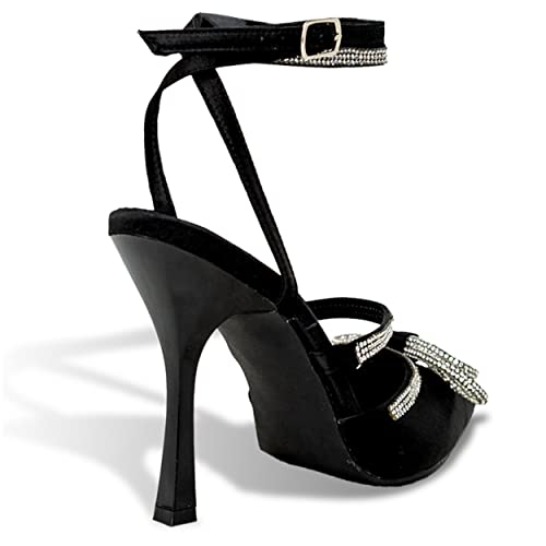 Chase & Chloe Chunky Platform Sandals for Women Slip On Square Toe Platform Mules with High Heel3