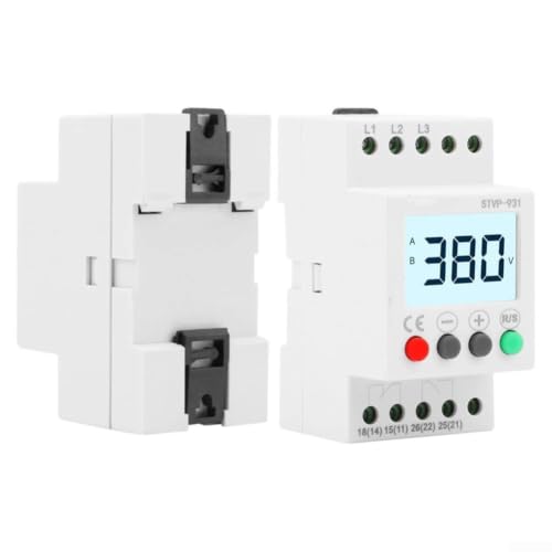 Protección de asimetría trifásica 380V con ajuste digital 3