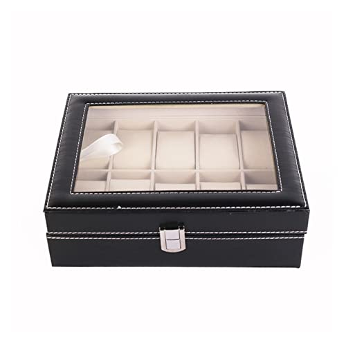 Boîte à montres 10 grilles FANDIAO pour sublimer votre coiffeuse et dressing