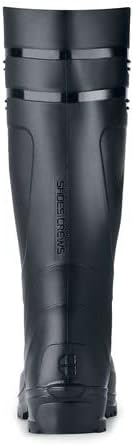 Shoes for Crews Sentry Men's, Women's, Unisex Soft Toe Slip Resistant Work Boot, Black, Men's 7/Women's 9