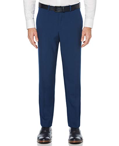Perry Ellis Men's Portfolio Modern Fit Performance Stretch Pants, Poseidon, 30x29