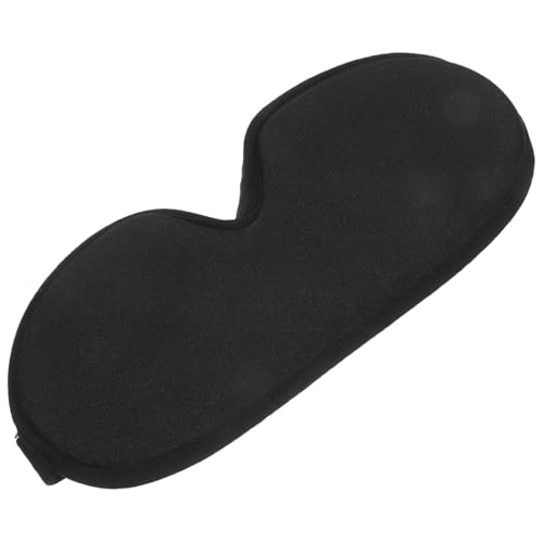 Gogogmee 可能な立体アイマスク 軽量通気性コッ製 光遮断快眠アイカバー 飛行機旅行用 男女兼用 ブラック