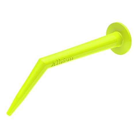 Albion Engineering Company 935-1(3 Pack) Angle Shot Plastic Nozzle for 1/10 Gallon Cartridges, Yellow, Pack of 3 Cover