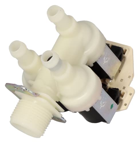 DREHFLEX - Ventiel/magneetventiel voor wasmachine compatibel met Miele - onderdeelnr. 1678013 incl. aansluitplaat apparaten zonder WPS (elektrisch waterstopsysteem) - Image 6