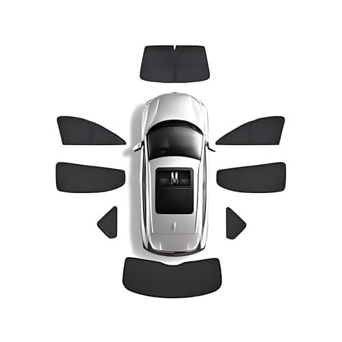 Tendine Set di 8 accessori per tendine parasole laterali per auto per Nissan NV350 E26, visiera parasole in rete traspirante