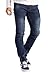Produktbild BlauerHafen Herren Slim Fit Jeanshose Stretch Designer Hose Super Flex Denim Pants (28W / 32L, Indigo)