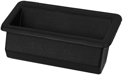 Aexit 95mmx48mmx26mm Plastic Interior & Closet Doors Rectangle Shape Recessed Flush Pull Sliding & Pocket Doors Handle Puller