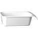 Produktbild APS 83962 GN 1/4 Schale CASCADE, 26,4 x 16,2 cm, Höhe 7,5 cm, 1,5 Liter, Melamin, weiß