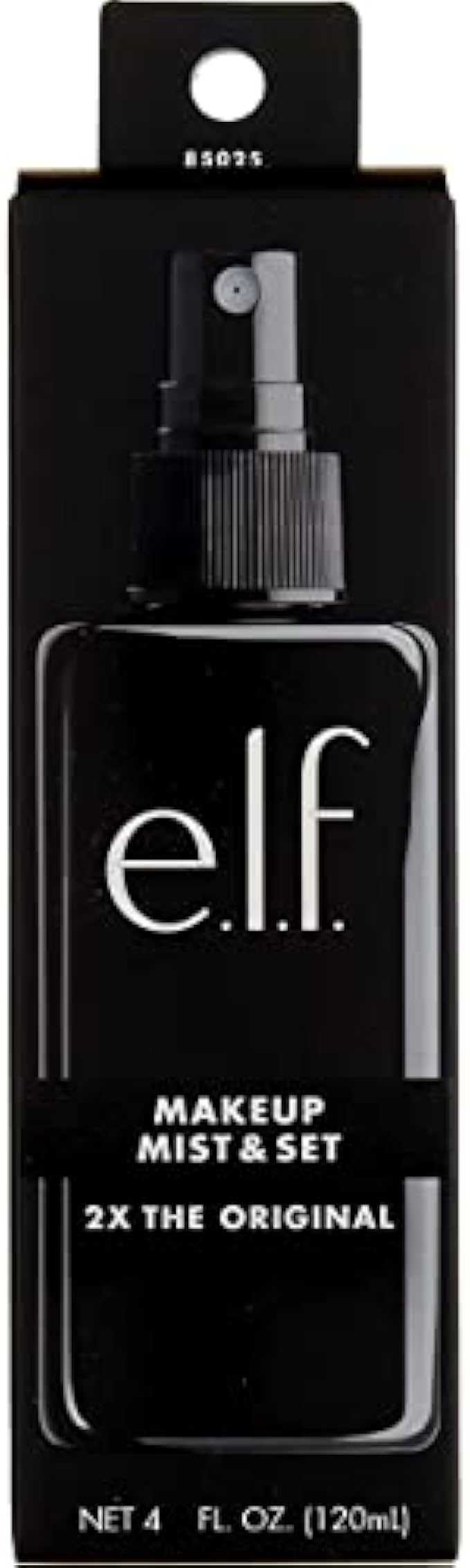 e.l.f. Makeup Mist & Set - Large Lightweight, Long Lasting, All-Day Wear Revitalizes, Refreshes, Hydrates, Soothes Infused with Aloe, Green Tea and Cucumber 4 Fl Oz