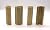 1" x 2 1/2" x 6" Poplar (Paint Grade) Outside Corner Base Block, Trim Molding (6)