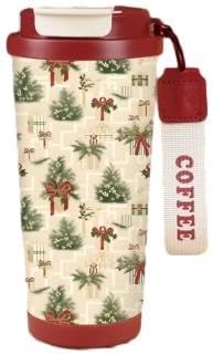 Portable Spill-Proof Coffee Mug Stainless Steel Travel Hot and Cold Insulated Mug Mug-530Ml(17.92Oz)-18