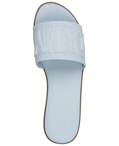 Image of DKNY Women's Willow Flat Slide Sandal With Logo