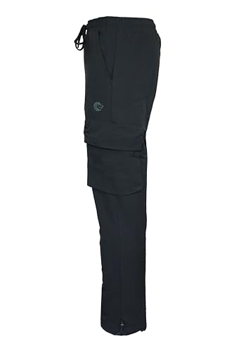 Pantalon de randonnée léger homme coupe ajustée extensible résistant eau - 3