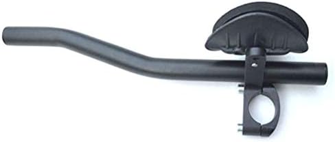 Ergonomic Rest Handlebar, Adjustable Aero for Road Bike, Triathlon, Mountain Bikes (black)