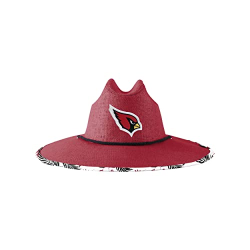 Image of FOCO Men's NCAA College Team Logo Floral Straw Sun Hat