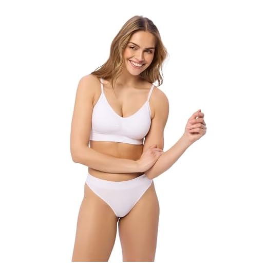 BeeDees Damen Comfee Strap Top Bustier, Weiß (Weiß 100), 44/46