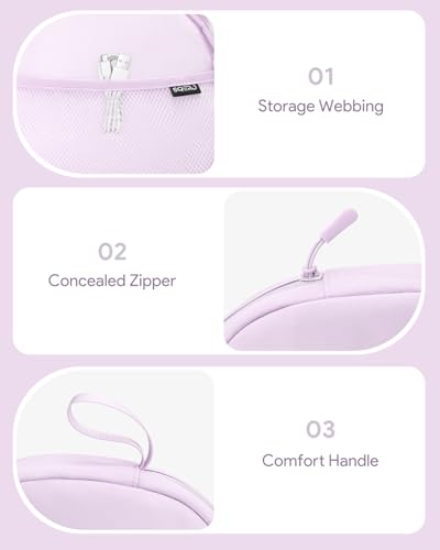 Image of Headphone Case Soft for JBL Tune 510BT /520BT /500BT /720BT /Sony WH-CH520 /510 /720 /710 /BERIBES /SoundCore Q20 /30 /TOZO /KVIDIO /JLab /Bose /Candy Bila Kids, Ultra-Thin Headphones Bag Travel Carrying Universal