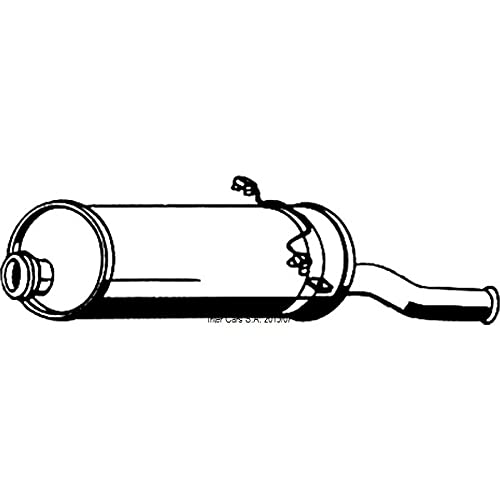 ASMET Silencieux arrière pour CITROËN XSARA PICASSO (N68) Cover