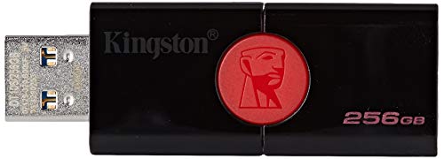 Kingston DT106/256GB USB 3.0 DataTraveler 106 Flash Drive Type-A USB Memory Stick backwards