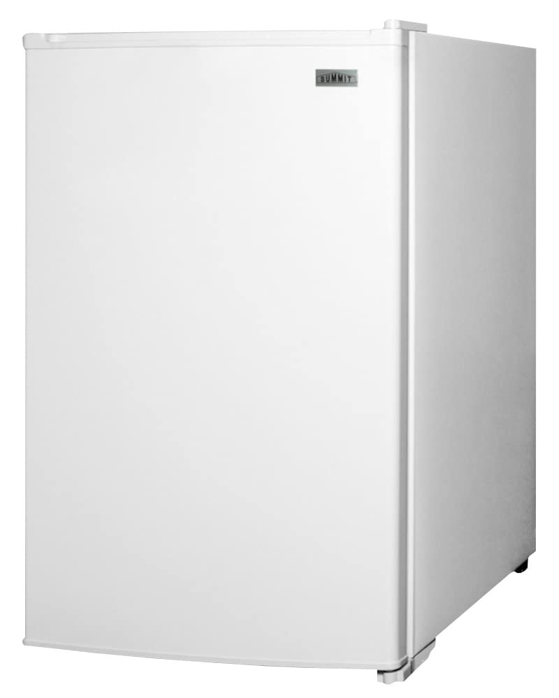 Summit Appliance FS605 22" Wide All-Freezer, White; 5.04 cu.ft Capacity, Manual Defrost, Dial Thermostat, Leveling Legs, 2 Interior Shelves with Built-in Cooling Coils, 3 Door Shelves on Fridge.com