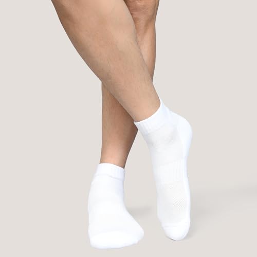 Womens Cushioned Ankle Socks, Low Cut Breathable Casual Super Soft, Multi Color Options Size 4-7, 6-93